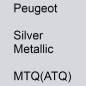 Preview: Peugeot, Silver Metallic, MTQ(ATQ).